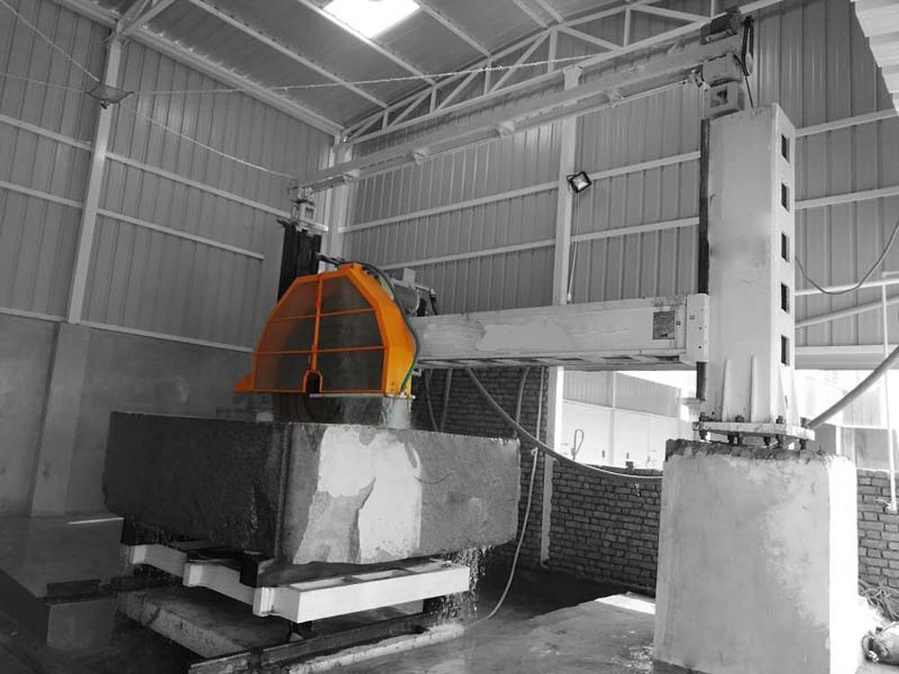 Block-cutting line