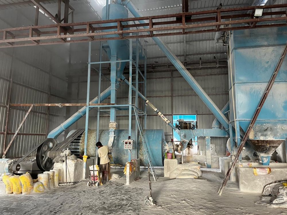 Grinding mill inside our processing plant
