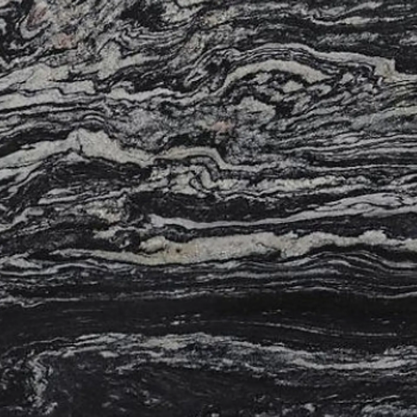 Fusion Black granite sample