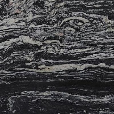Fusion Black granite sample