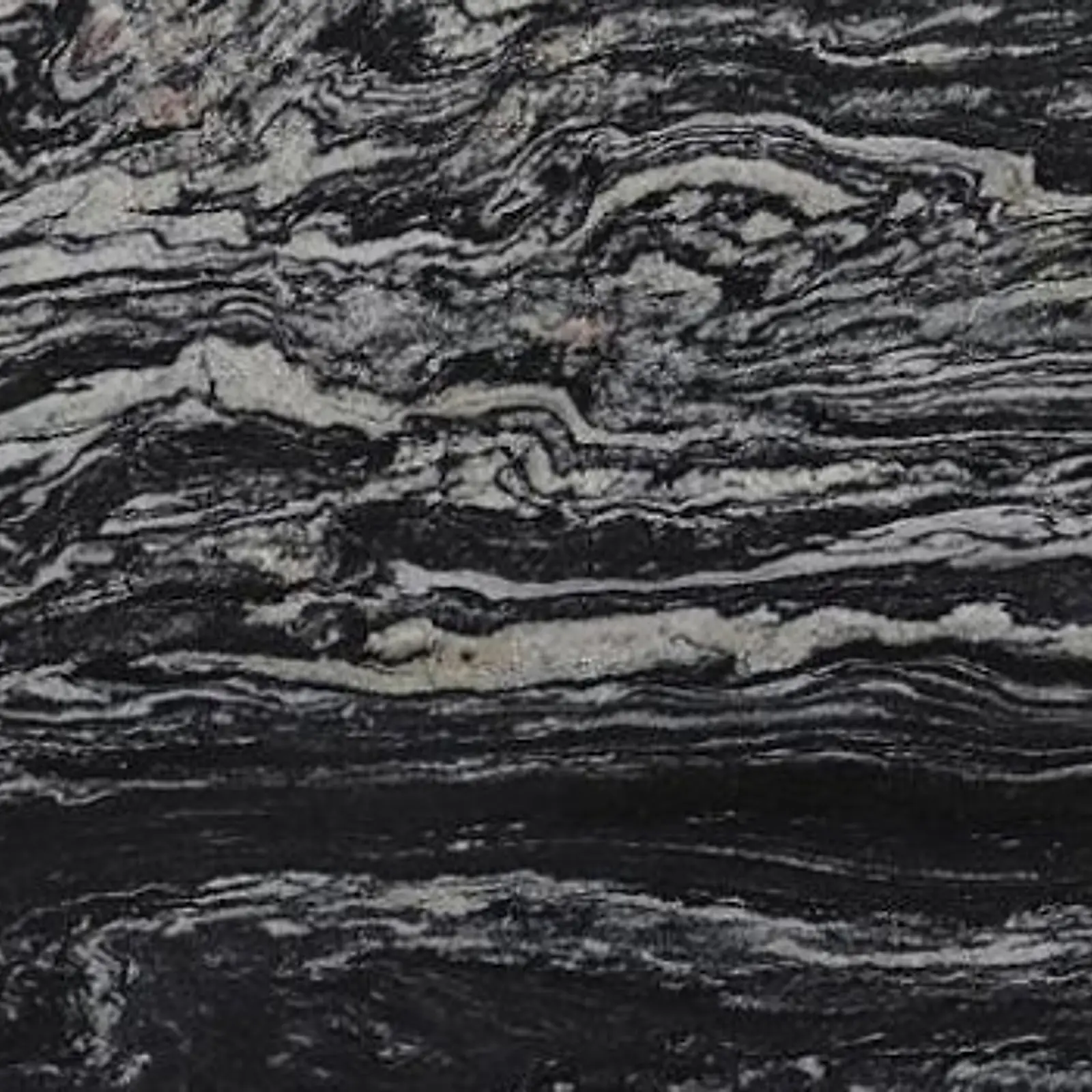 Fusion Black granite sample